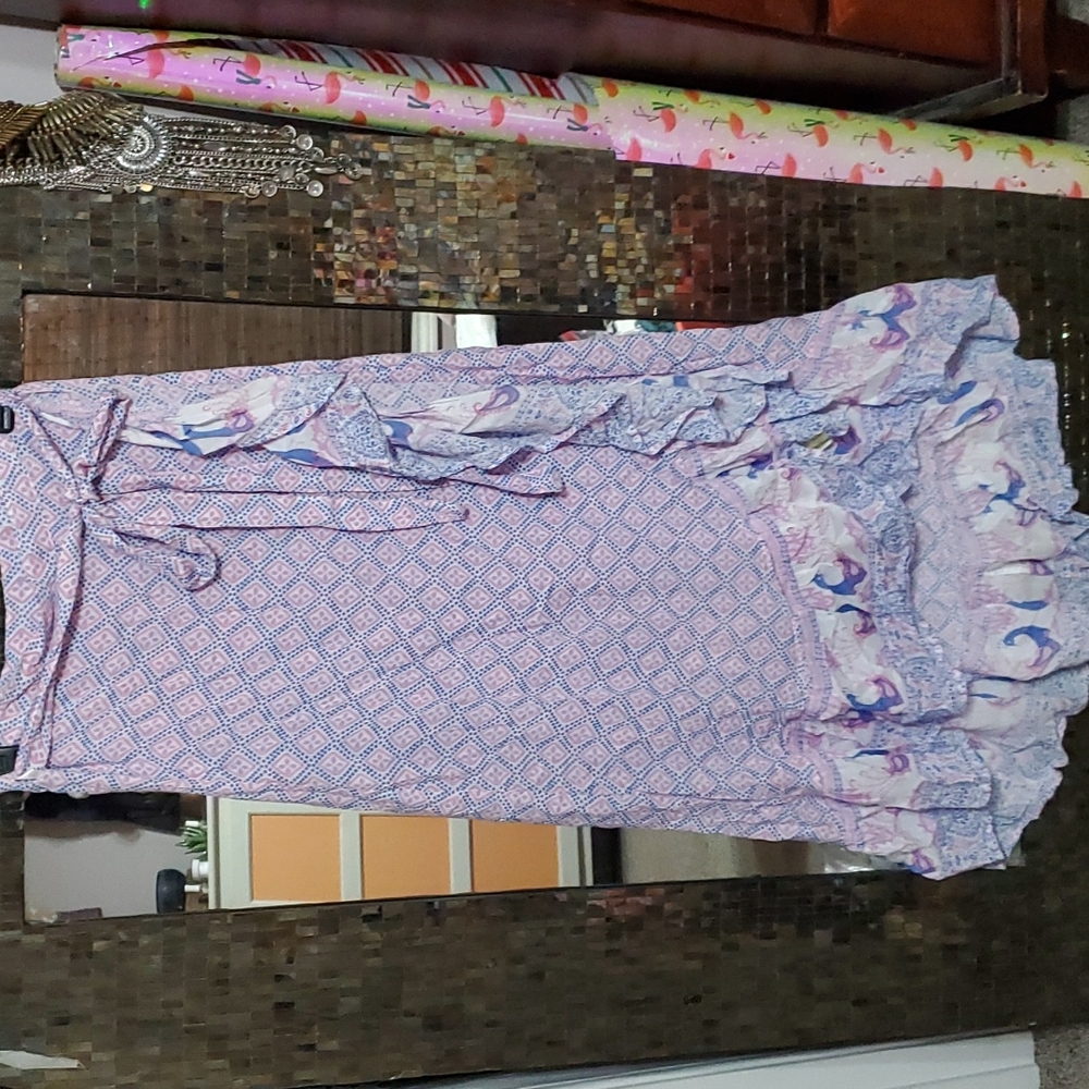 House of Skye Wrap Maxi Skirt